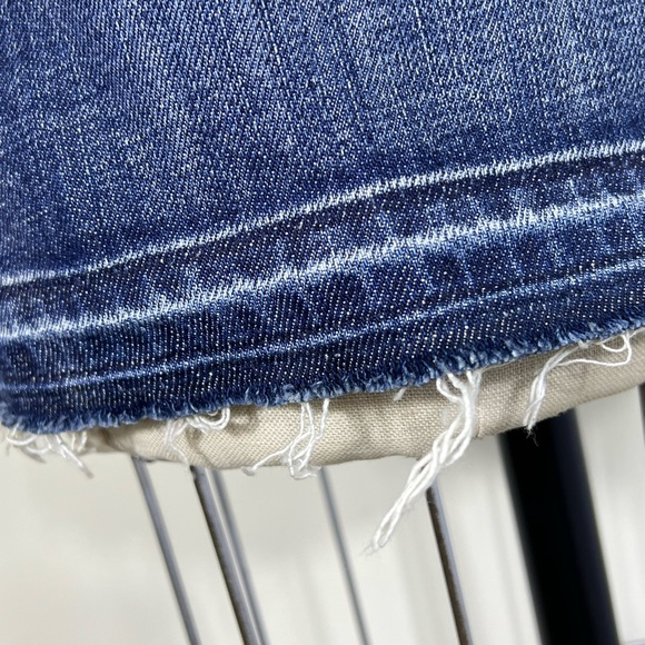 NEW 7 for All Mankind Denim Mini Skirt  SZ-26 - Picture 9 of 12